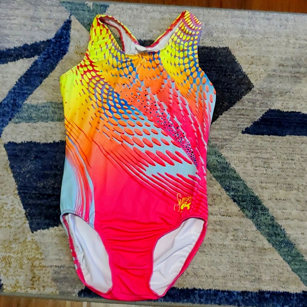 Simone gymnastics costume